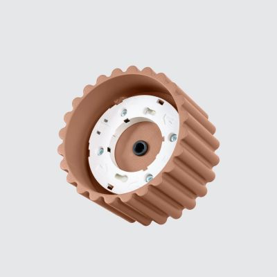 Sollux Lighting Aura lampa podsufitowa 1x10 W mocca SL.1807