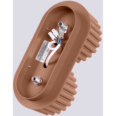 Sollux Lighting Aura lampa podsufitowa 2x10 W mocca SL.1808