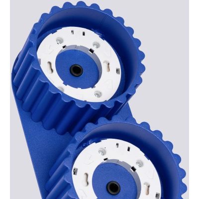 Sollux Lighting Aura lampa podsufitowa 2x10 W ultramaryna SL.1813