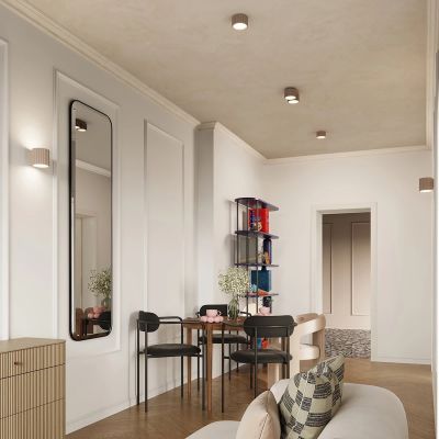 Sollux Lighting Aura lampa podsufitowa 2x10 taupe W SL.1818