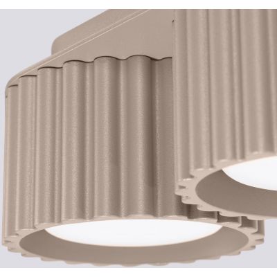 Sollux Lighting Aura lampa podsufitowa 2x10 taupe W SL.1818