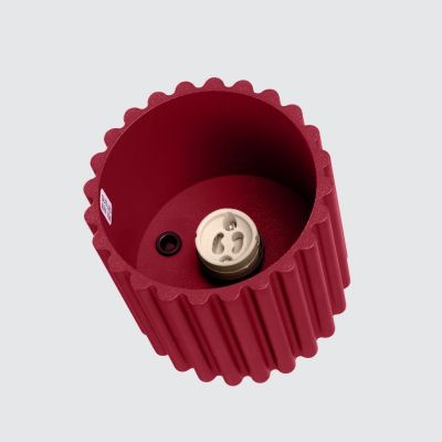 Sollux Lighting Aura lampa podsufitowa 1x10 W burgund SL.1819