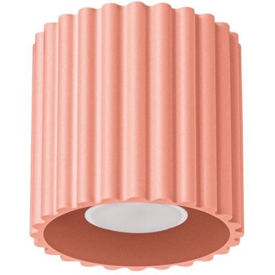 Sollux Lighting Aura lampa podsufitowa 1x10 W brzoskwiniowy SL.1824