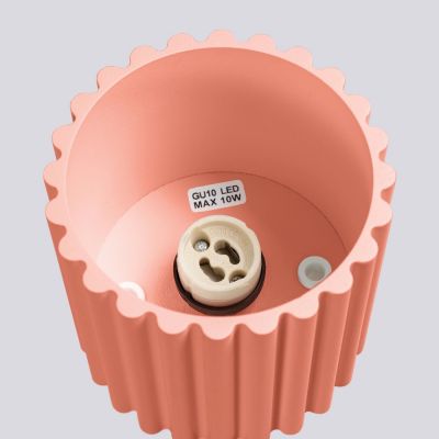 Sollux Lighting Aura lampa podsufitowa 1x10 W brzoskwiniowy SL.1824