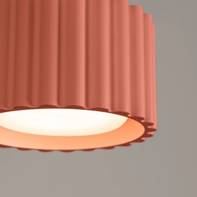 Sollux Lighting Aura lampa podsufitowa 1x10 W brzoskwiniowy SL.1827