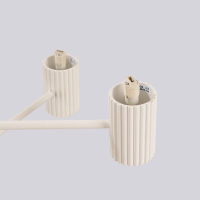 Sollux Lighting Halo lampa wisząca 6x8 W beżowa SL.1831