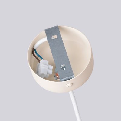 Sollux Lighting Halo lampa wisząca 6x8 W beżowa SL.1831