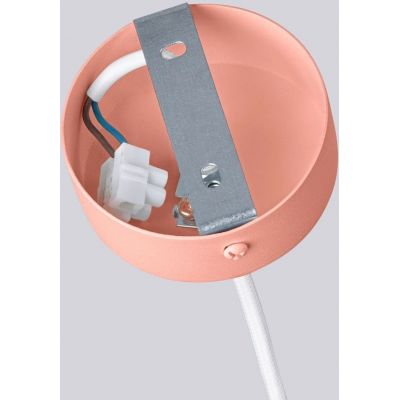 Sollux Lighting Halo lampa wisząca 6x8 W brzoskwiniowa SL.1838