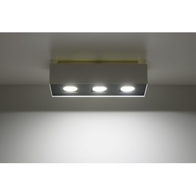 Sollux Lighting Mono lampa podsufitowa 3x40W biała/czarna SL.0068