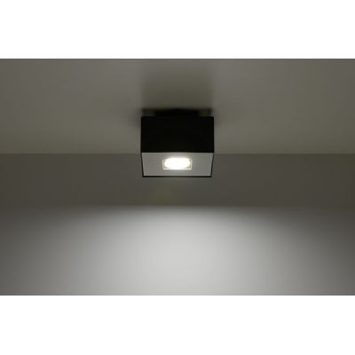 Sollux Lighting Mono lampa podsufitowa 1x40W czarna/biała SL.0070