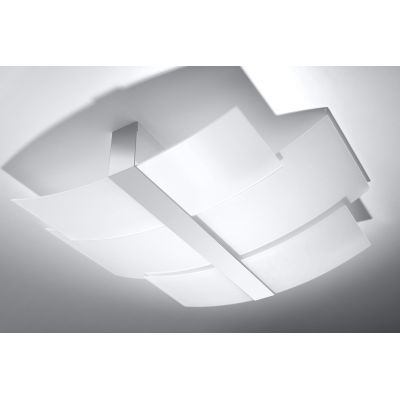 Sollux Lighting Celia lampa podsufitowa 3x60W chrom/biały SL.0351