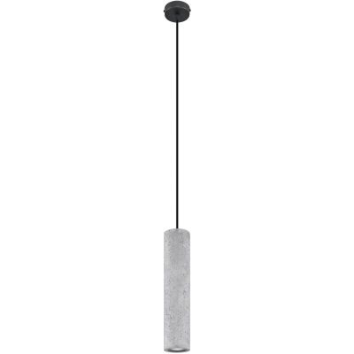 Sollux Lighting Luvo lampa wisząca 1x40W beton/czarna SL.0653