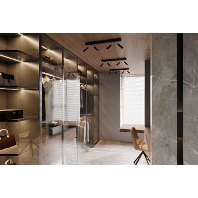 Sollux Lighting Eyetech kinkiet 1x40W czarny SL.0897