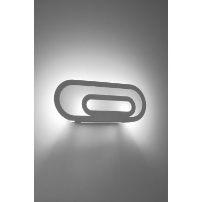 Sollux Lighting Saccon kinkiet 2x40W biały SL.0931
