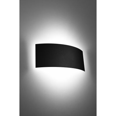 Sollux Lighting Magnus kinkiet 2x40W czarny SL.0937