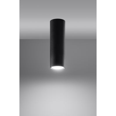 Sollux Lighting Lagos 20 lampa podsufitowa 1x40W czarna SL.1001