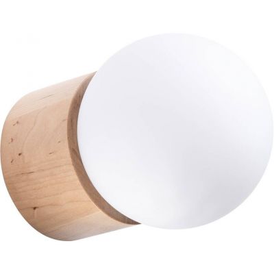 Sollux Lighting Boomo kinkiet 1x8W naturalne drewno SL.1192