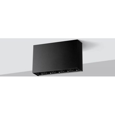 Sollux Lighting Sole lampa podsufitowa 5x11W czarny SL.1212