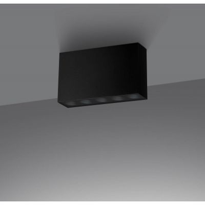 Sollux Lighting Sole lampa podsufitowa 5x11W czarny SL.1212