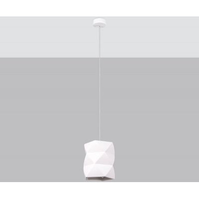 Sollux Lighting Gobi lampa wisząca 1x15W biały SL.1250