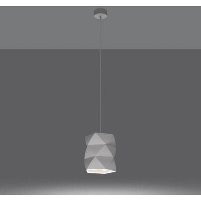 Sollux Lighting Gobi lampa wisząca 1x15W biały SL.1250