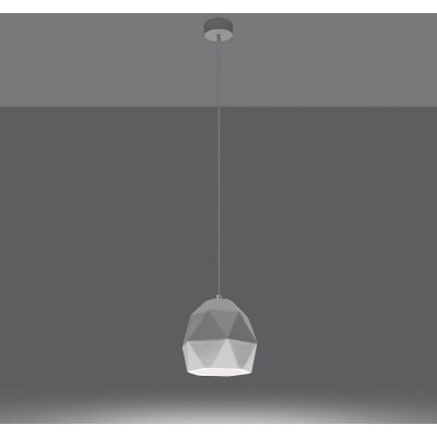 Sollux Lighting Mint lampa wisząca 1x15W biały SL.1251