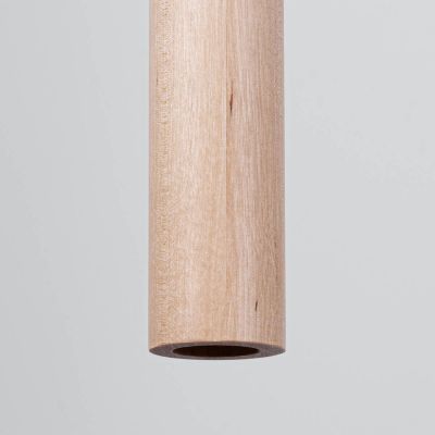 Sollux Lighting Pastelo lampa wisząca 1x8W drewno SL.1266