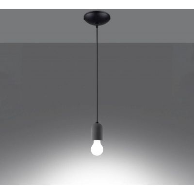 Sollux Lighting Neso lampa wisząca 1x15W beton SL.1284
