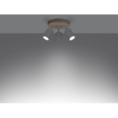 Sollux Lighting Verdo lampa podsufitowa 3x10W biały SL.1287