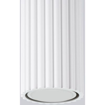 Sollux Lighting Karbon lampa podsufitowa 1x10 W biała SL.1530