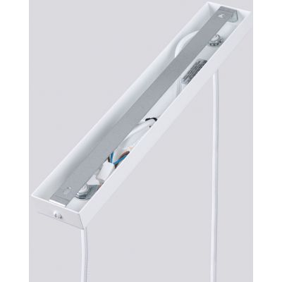 Sollux Lighting Karbon lampa wisząca 2x10 W biała SL.1536