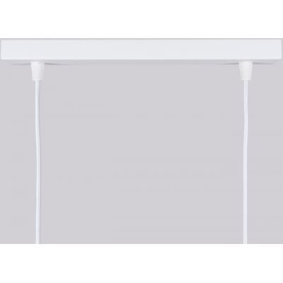 Sollux Lighting Karbon lampa wisząca 2x10 W biała SL.1536