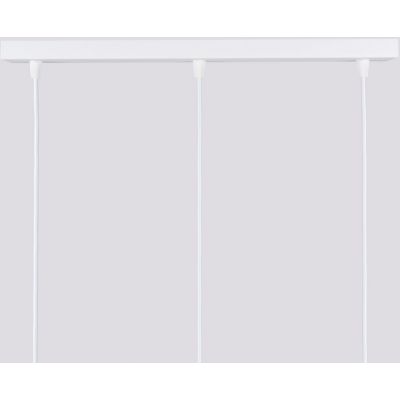 Sollux Lighting Karbon lampa wisząca 3x10 W biała SL.1537