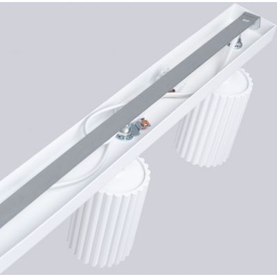 Sollux Lighting Karbon lampa podsufitowa 6x10 W biała SL.1547