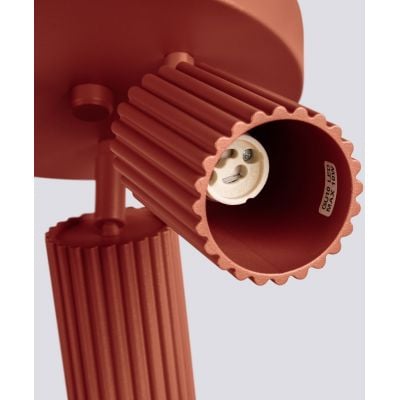 Sollux Lighting Karbon lampa podsufitowa 3x10 W czerwona SL.1639