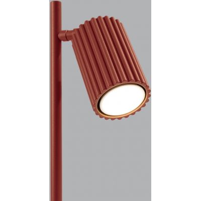 Sollux Lighting Karbon lampa biurkowa 1x10 W czerwona SL.1643