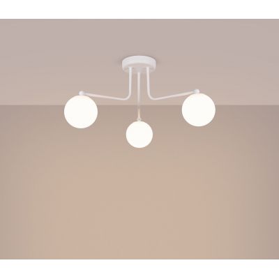 Sollux Lighting Astral lampa podsufitowa 3x8 W biała SL.1659