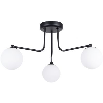 Sollux Lighting Astral lampa podsufitowa 3x8 W biała-czarna SL.1662