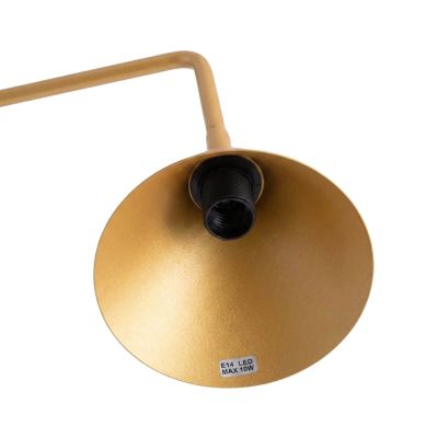 Sollux Lighting Nox lampa biurkowa 1x10 W złota SL.2568