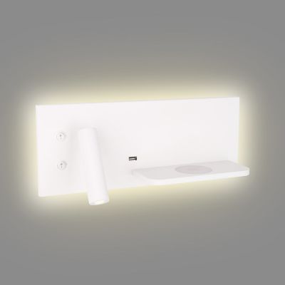 MaxLight Superior kinkiet 1x3W LED/1x6W LED biały W0291