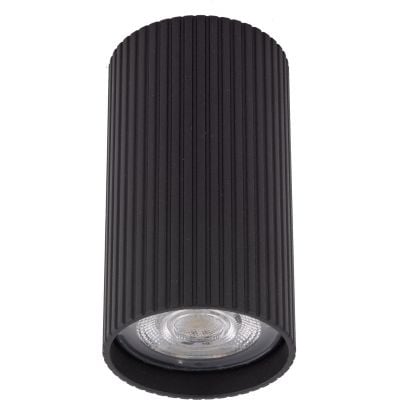 TK Lighting Tune lampa podsufitowa 1x10 W czarna 10022