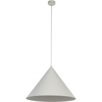 TK Lighting Cono lampa wisząca 1x15 W beżowa 10061