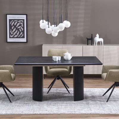 TK Lighting Martin lampa wisząca 13x6 W biała-czarna 10079