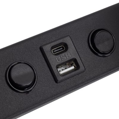 TK Lighting Vox kinkiet 2x10 W czarny 10152