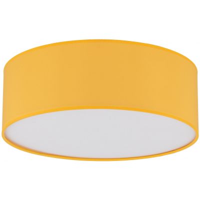 TK Lighting Nicola lampa podsufitowa 4x15 W biała-żółta 10154