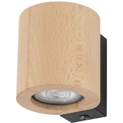 TK Lighting Eve kinkiet 1x10 W drewno 10197