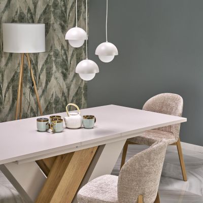 TK Lighting Bono lampa wisząca 3x8 W beżowa 10206