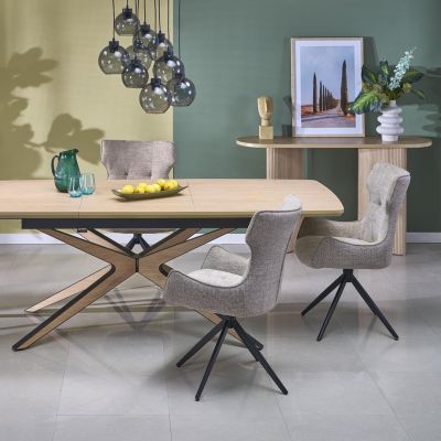 TK Lighting Cubus lampa wisząca 9x15 W czarna 10208