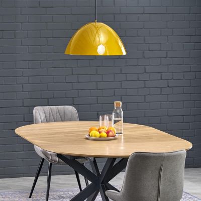 TK Lighting Faro lampa wisząca 1x15 W żółta 10264