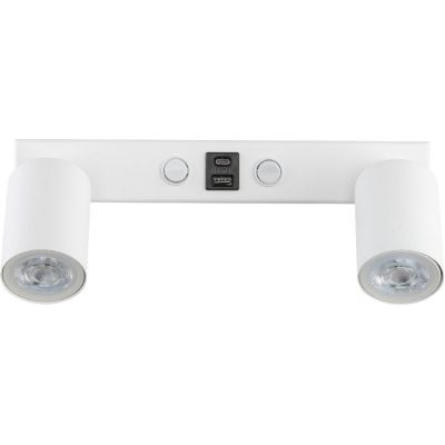 TK Lighting Top kinkiet 2x10 W biały 10276